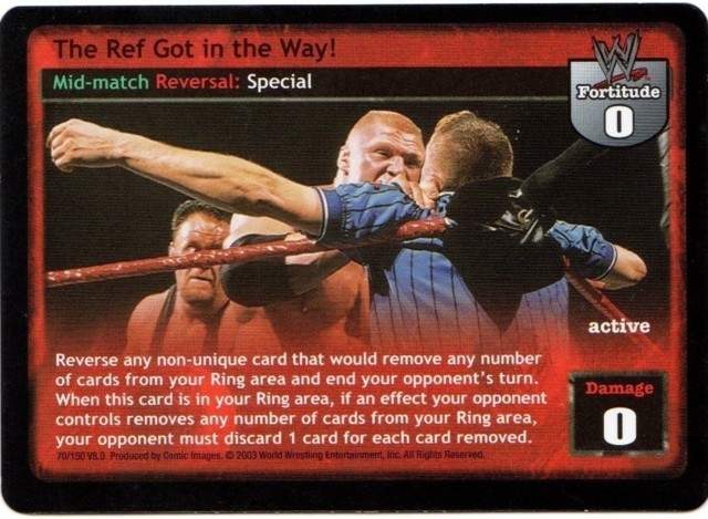 The Ref Got in the Way!